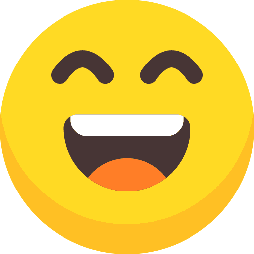 ikona uśmiechniętej twarzy